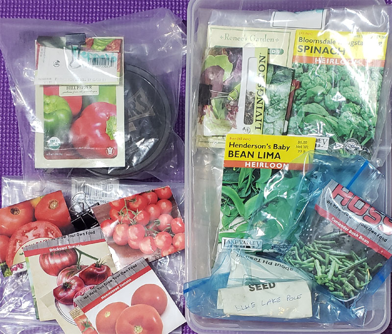 seed packets