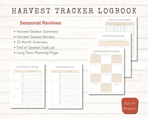 Harvest Tracker Logbook - Image 4